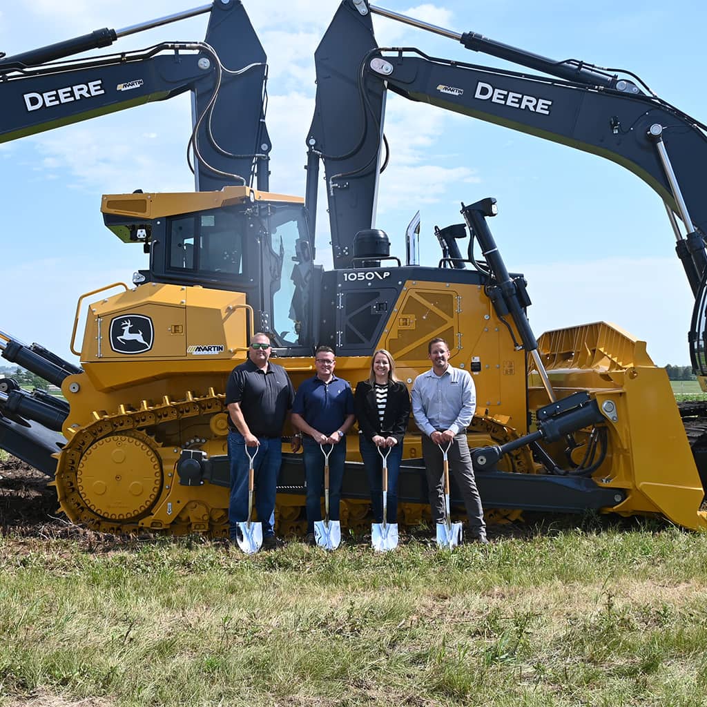 Martin Equipment Breaks Ground On New Cedar Rapids Facility - Martin 